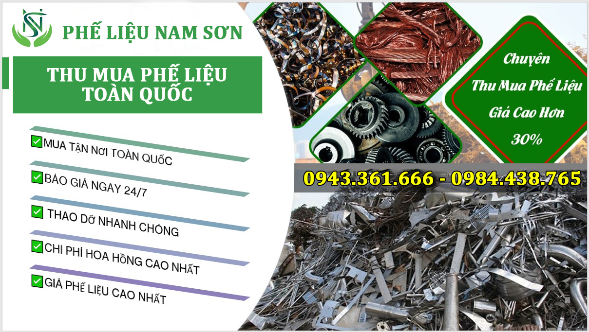 Thu mua phế liệu đồng tận nơi giá cao