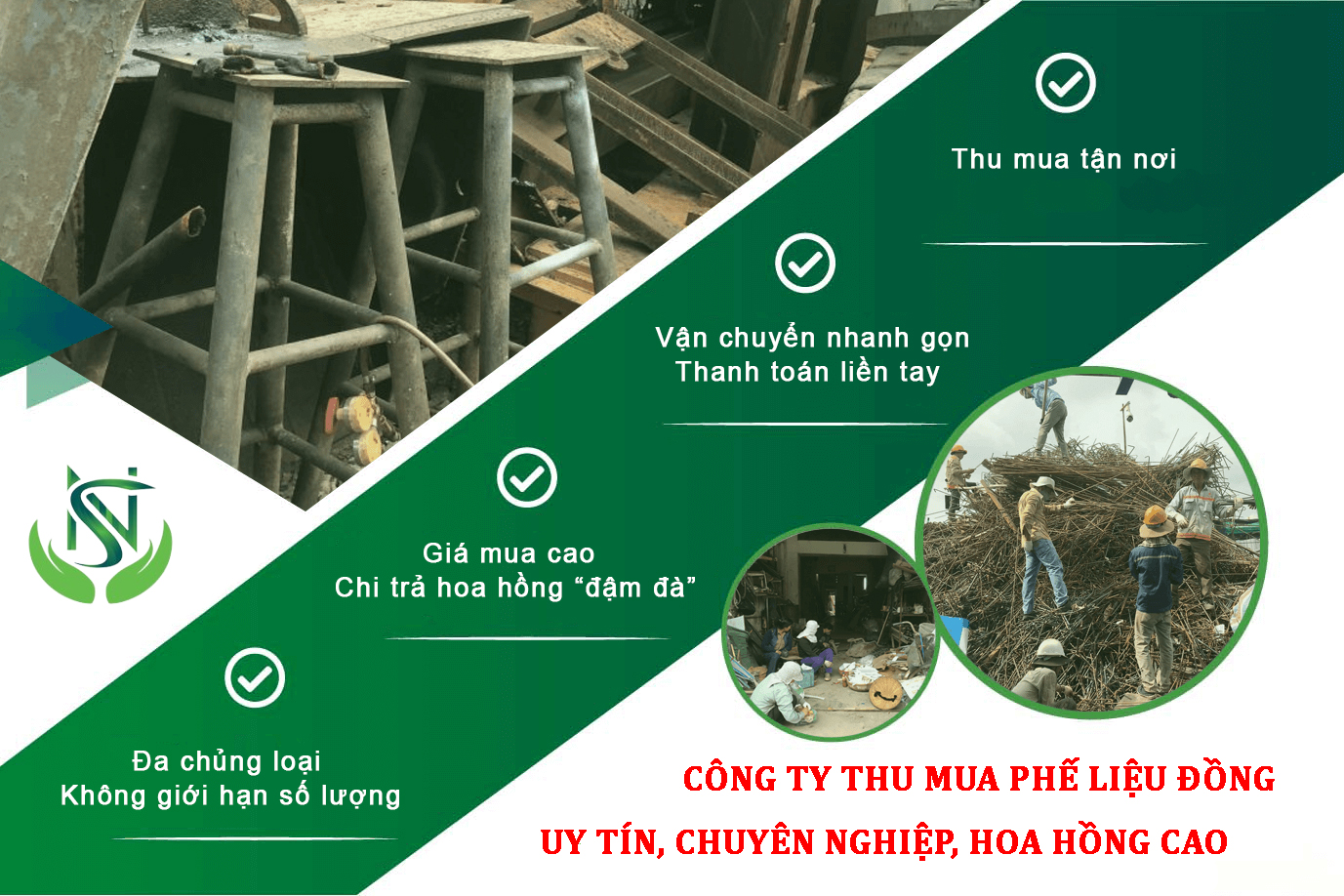 Thua Mua Phế Liệu Đồng Giá Cao, Tận Nơi